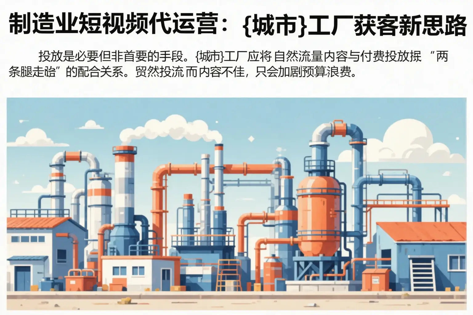制造业短视频代运营：安阳工厂获客新思路