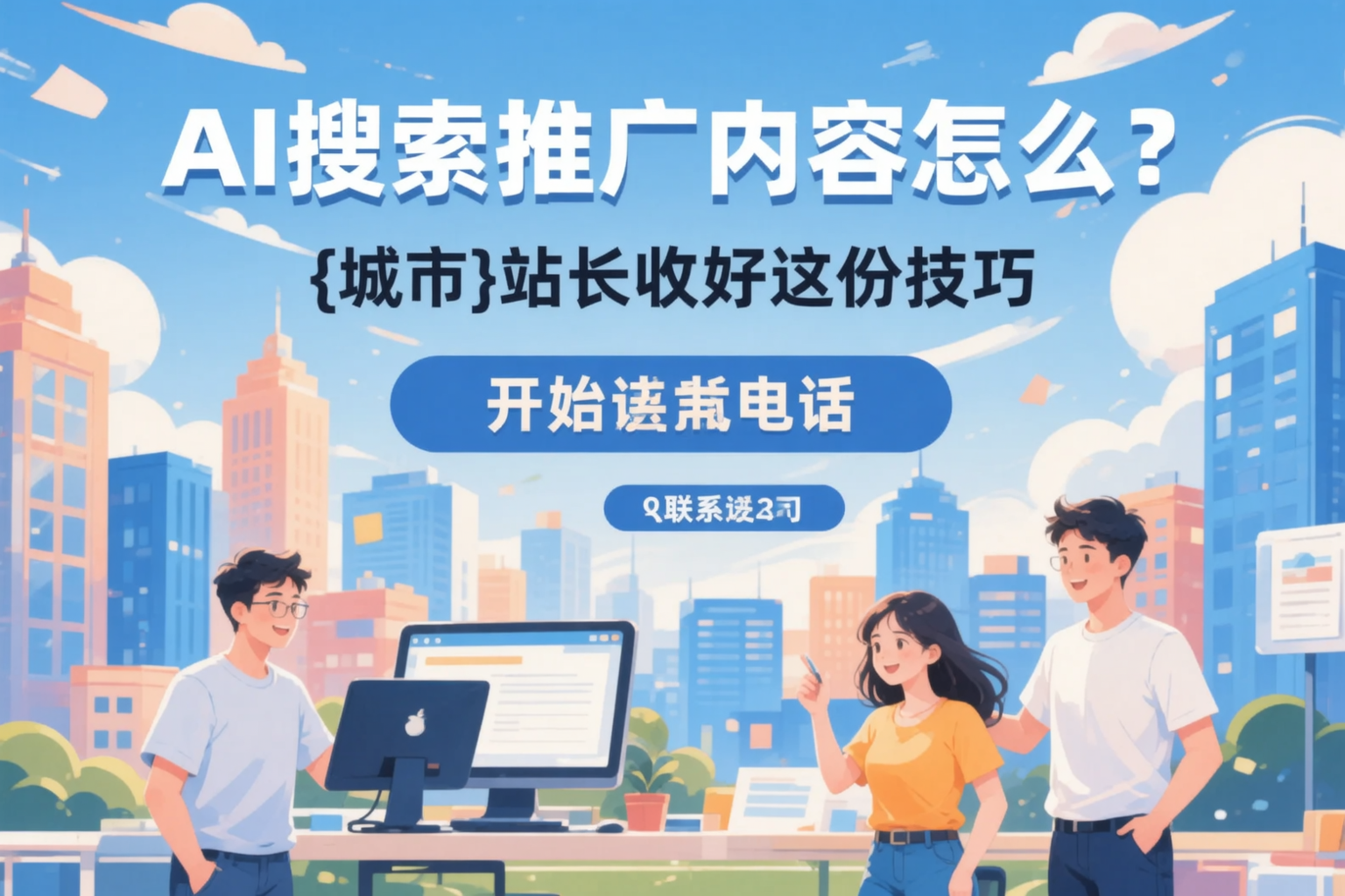 AI搜索推广内容怎么写？安阳站长收好这份技巧