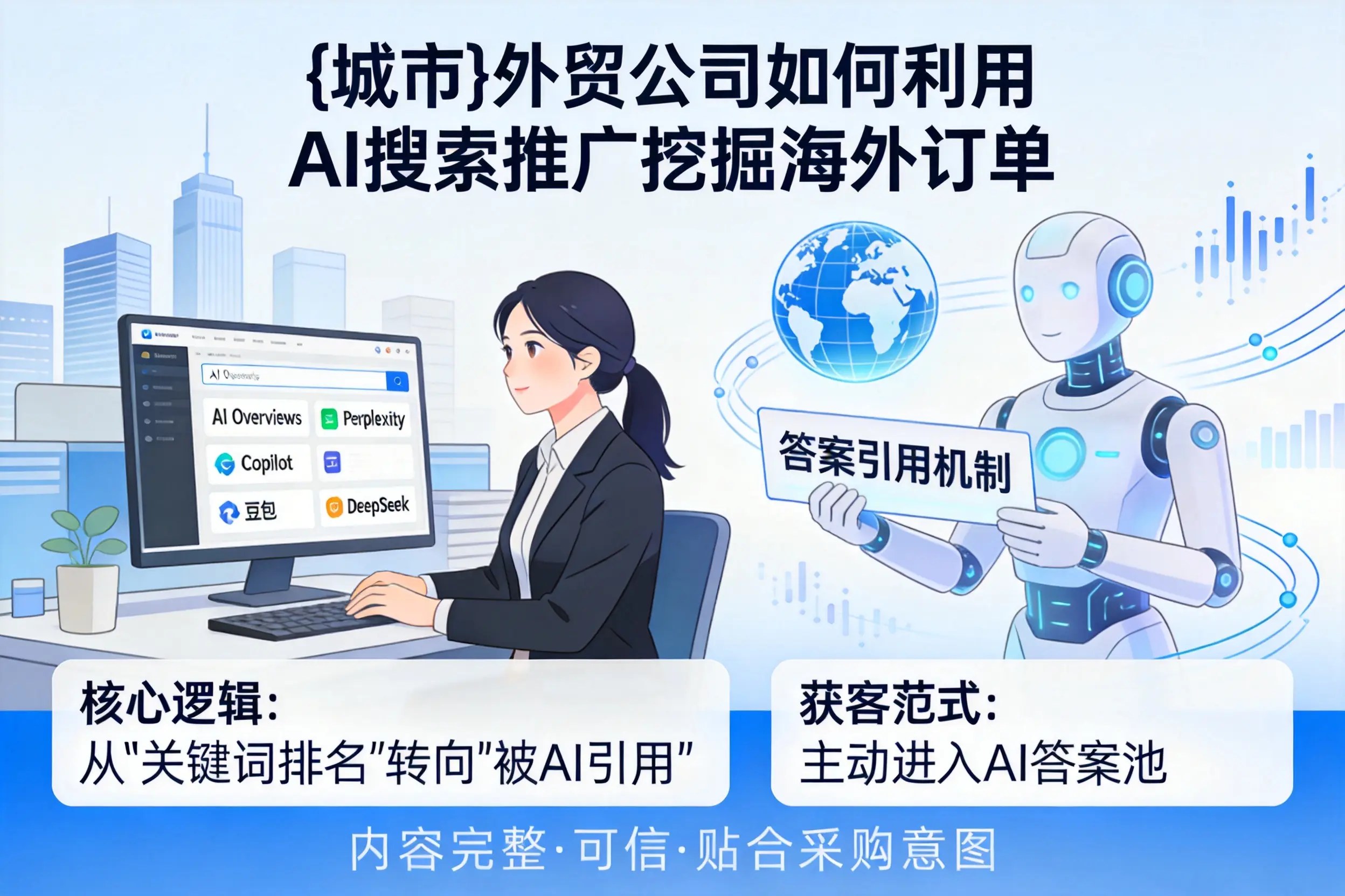 安阳外贸公司如何利用AI搜索推广挖掘海外订单