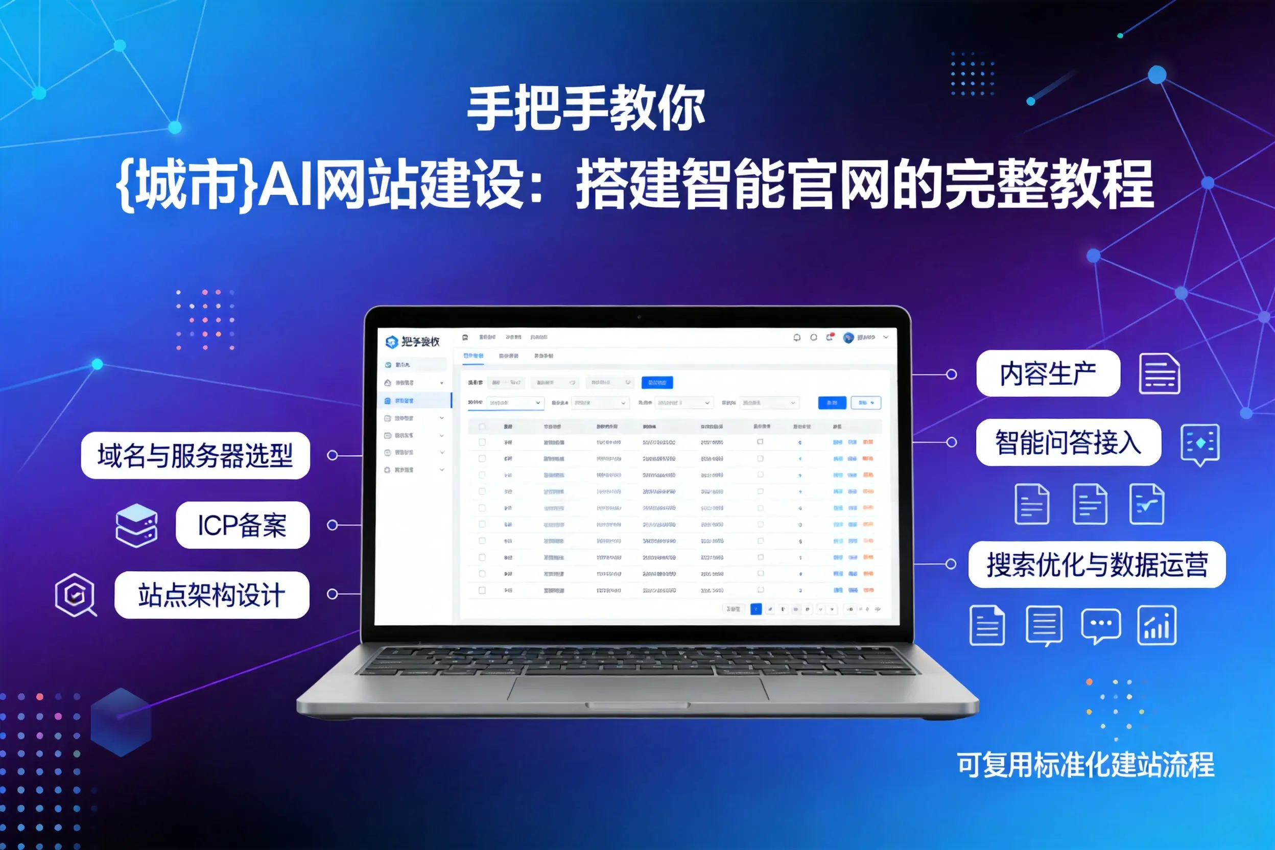 手把手教你安阳AI网站建设：搭建智能官网的完整教程