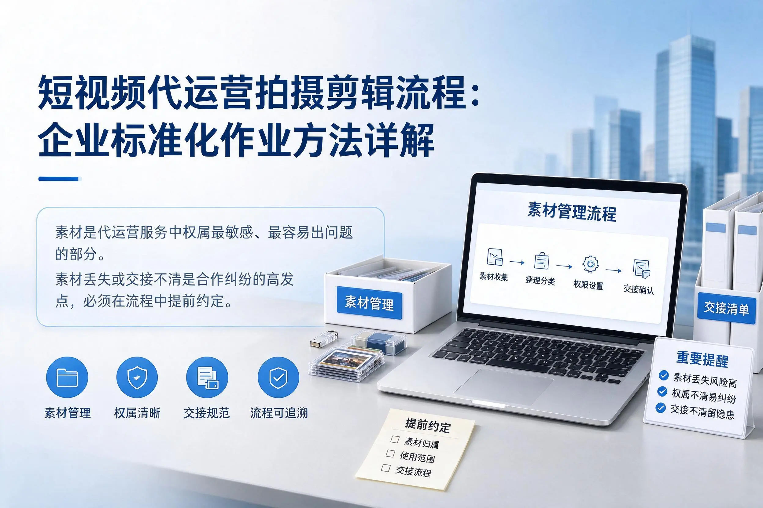 短视频代运营拍摄剪辑流程：安阳企业标准化作业方法详解
