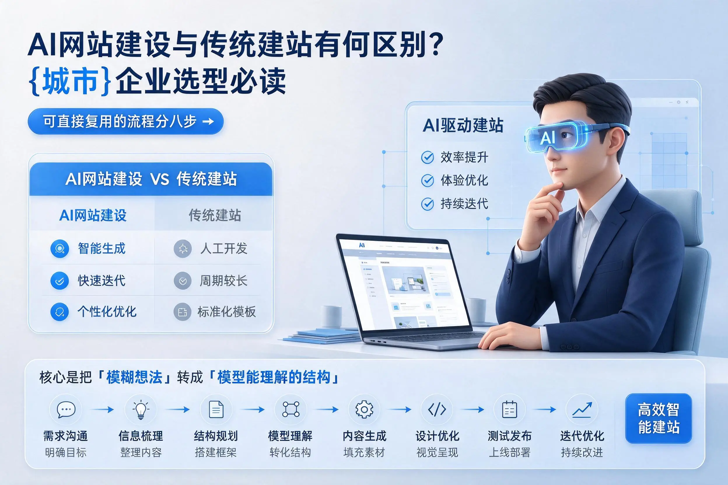 AI网站建设与传统建站有何区别？安阳企业选型必读