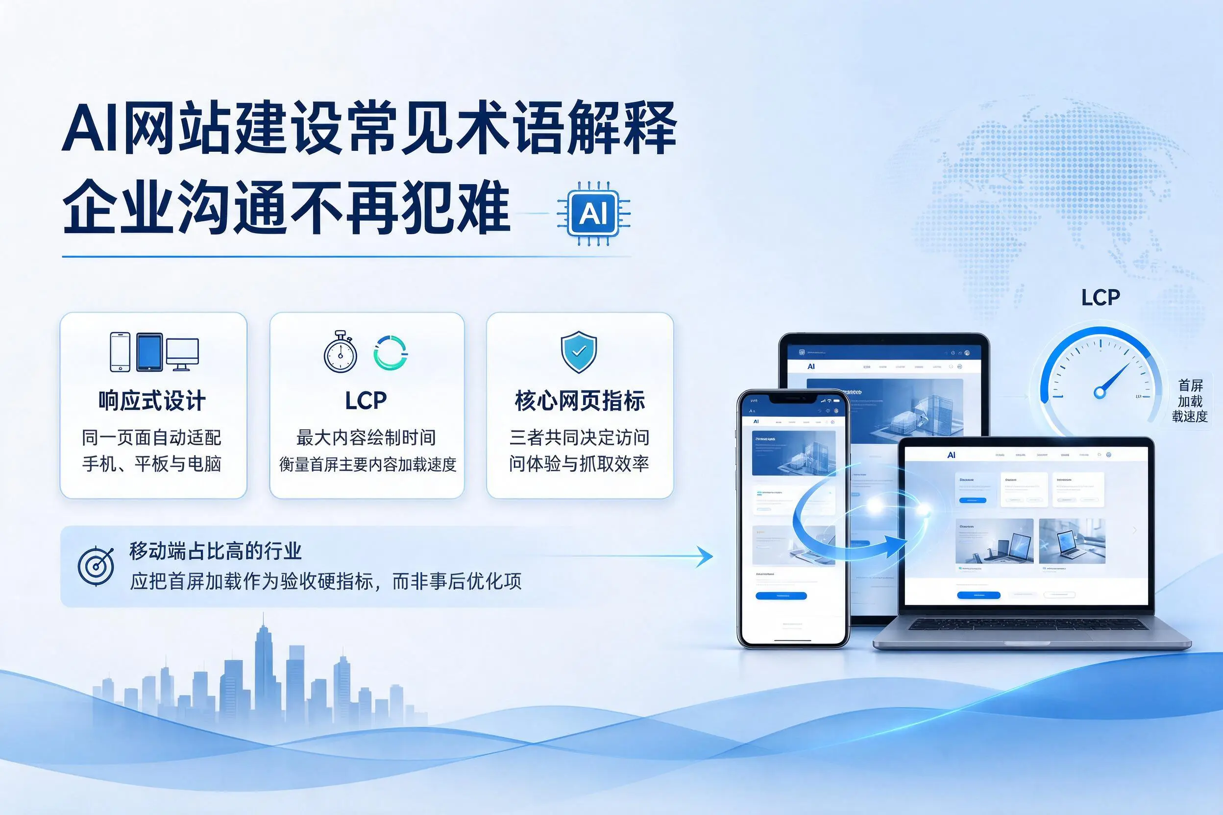 AI网站建设常见术语解释，安阳企业沟通不再犯难