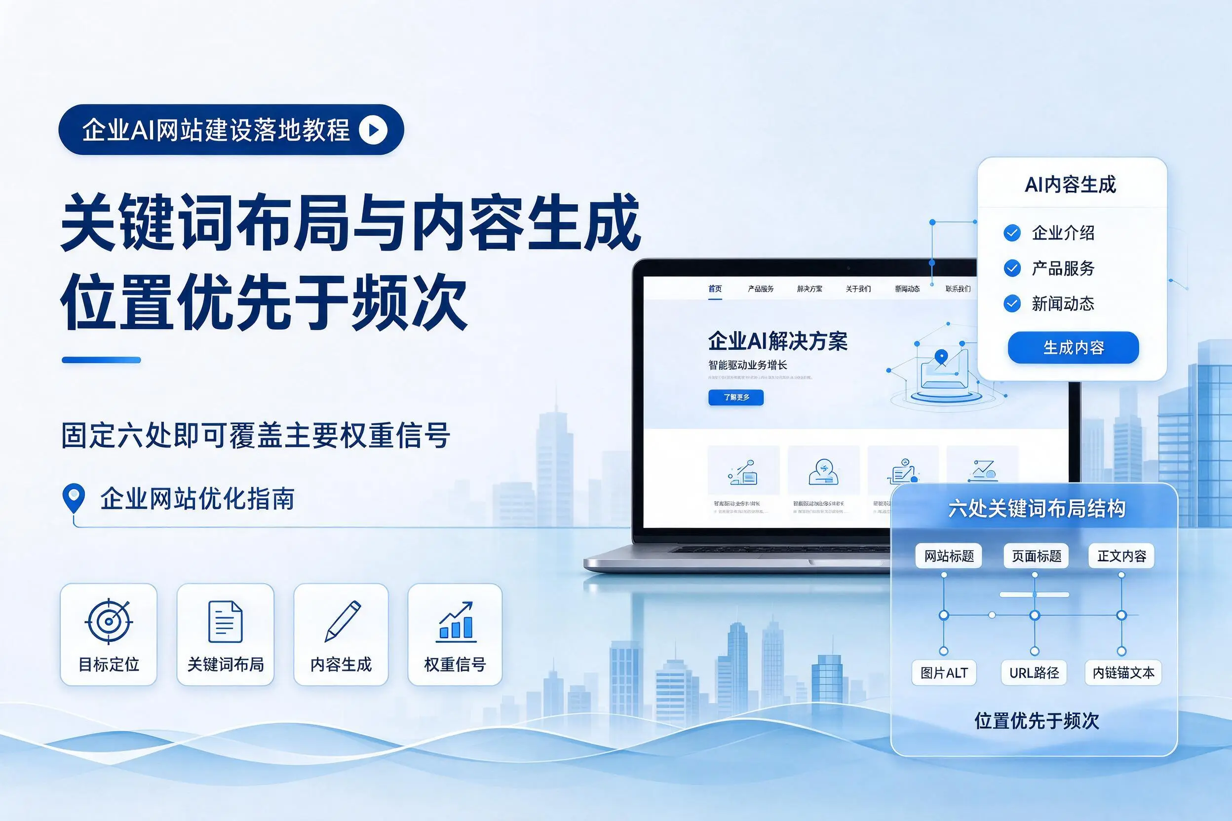 安阳企业AI网站建设落地教程：关键词布局与内容生成